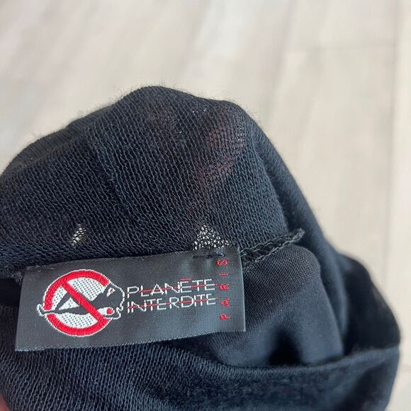 Planet Interdite women black top size M - Picture 8 of 9